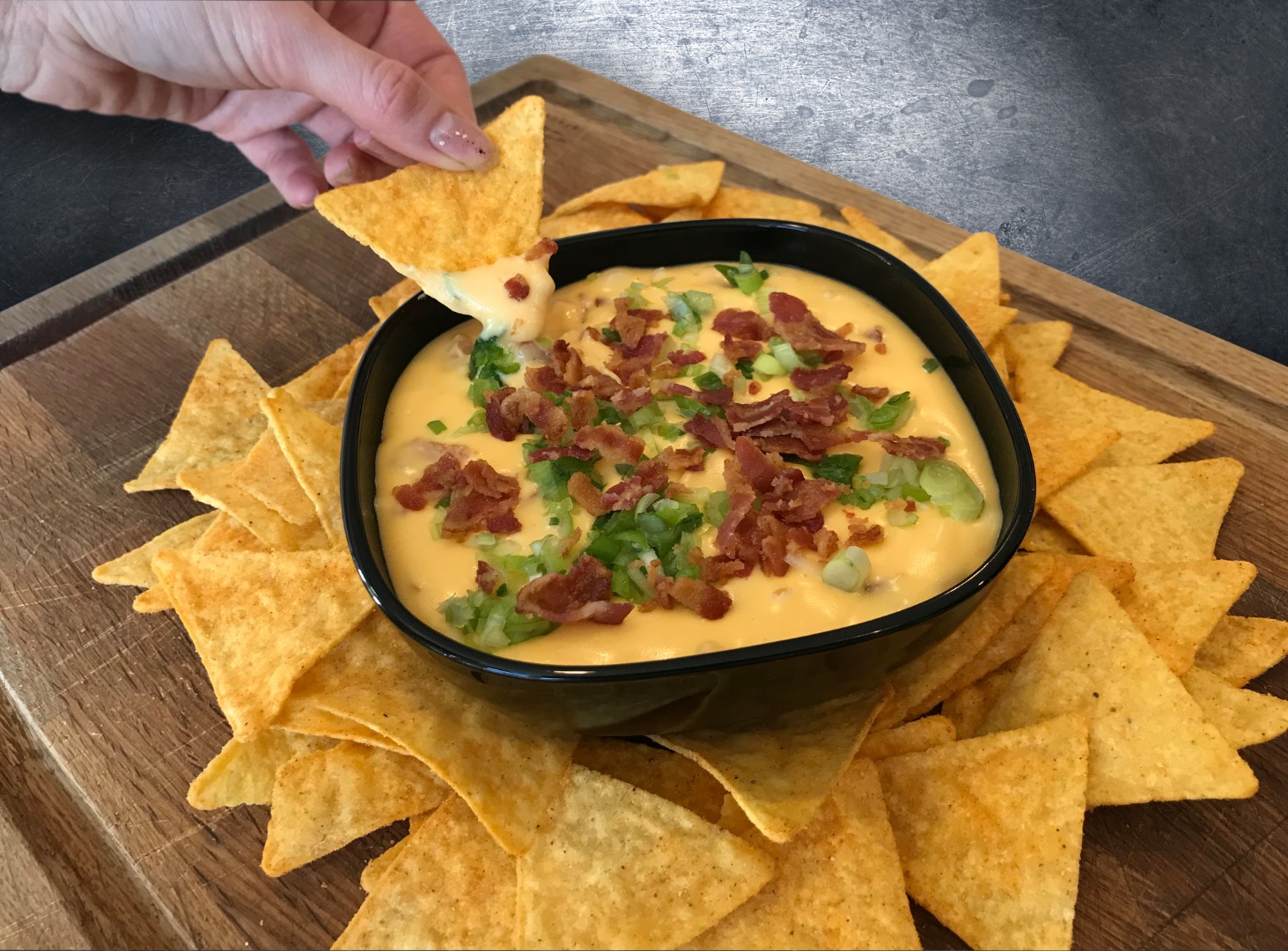 Gratinierten Ziegenkäse-Salat mit Bacon zubereiten - Tulip